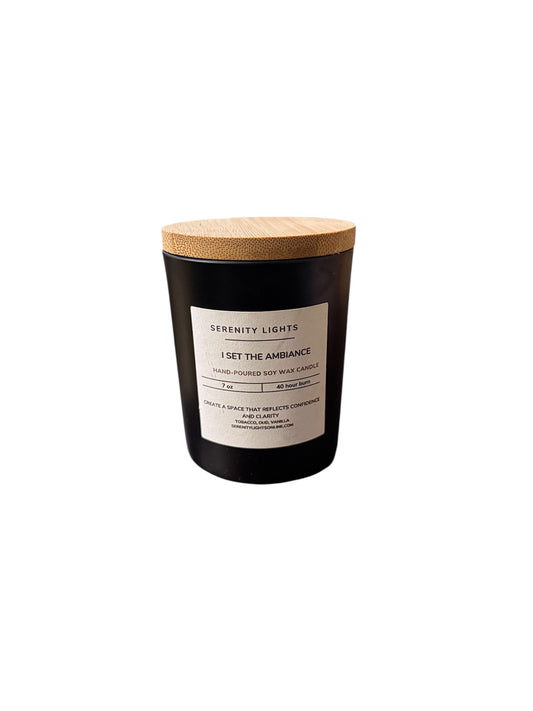 Set The Ambiance Soy Wax Candle